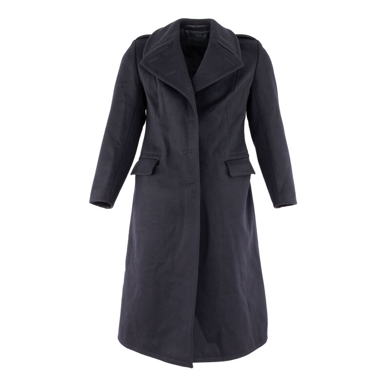 Dutch Black Wool Peacoat | Issued, , large image number 1